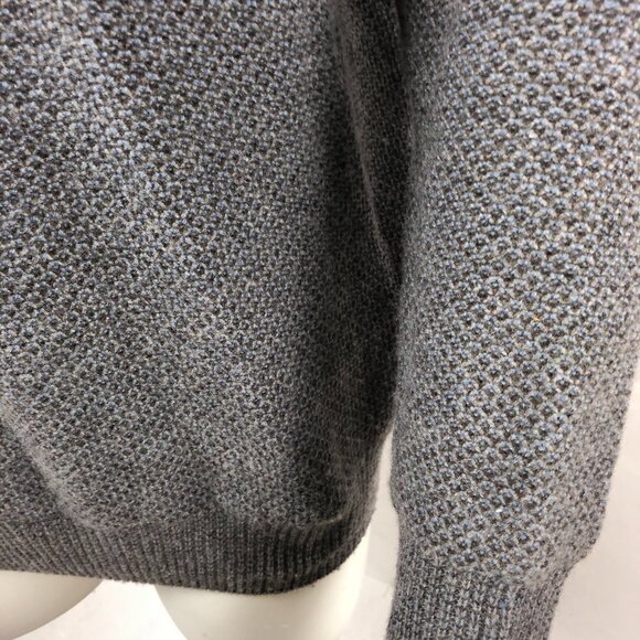 Joseph Abboud Men's Grey V-neck Sweater Size L - Picture 8 of 13